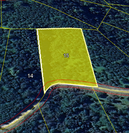 Plano de la parcela · Lote 21